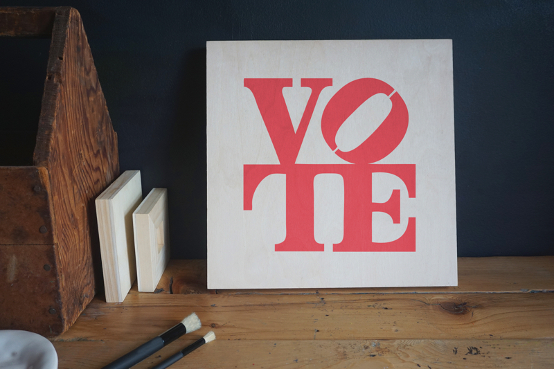 Vote Stencil