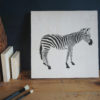 Zebra Stencil Applied