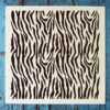 Zebra Repeat Stencil Applied