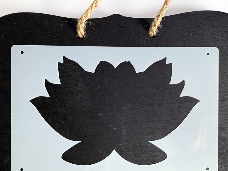 Stencil1 lotus stencil