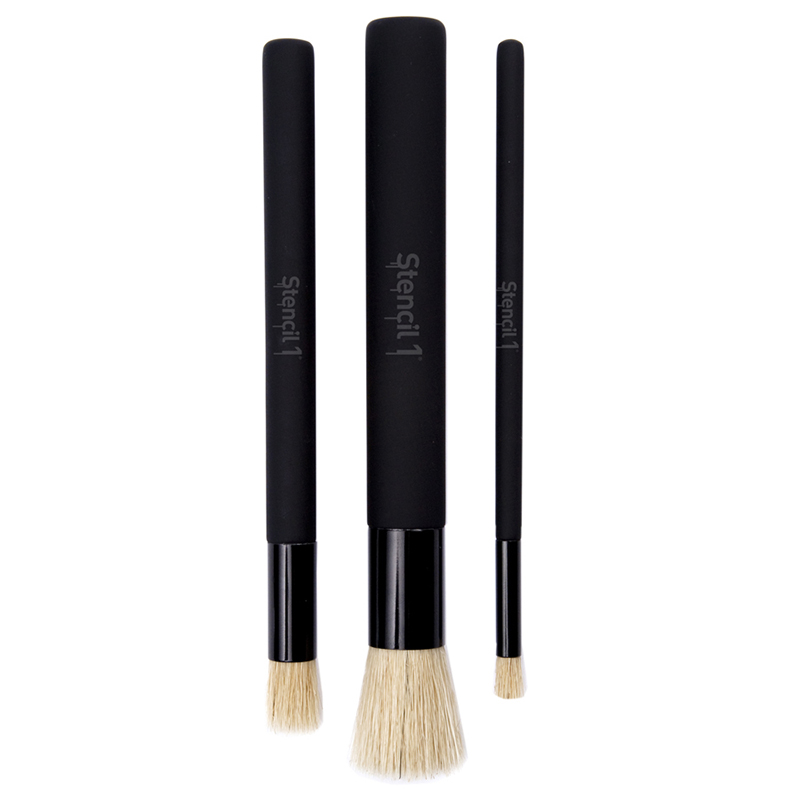 stencil brushes