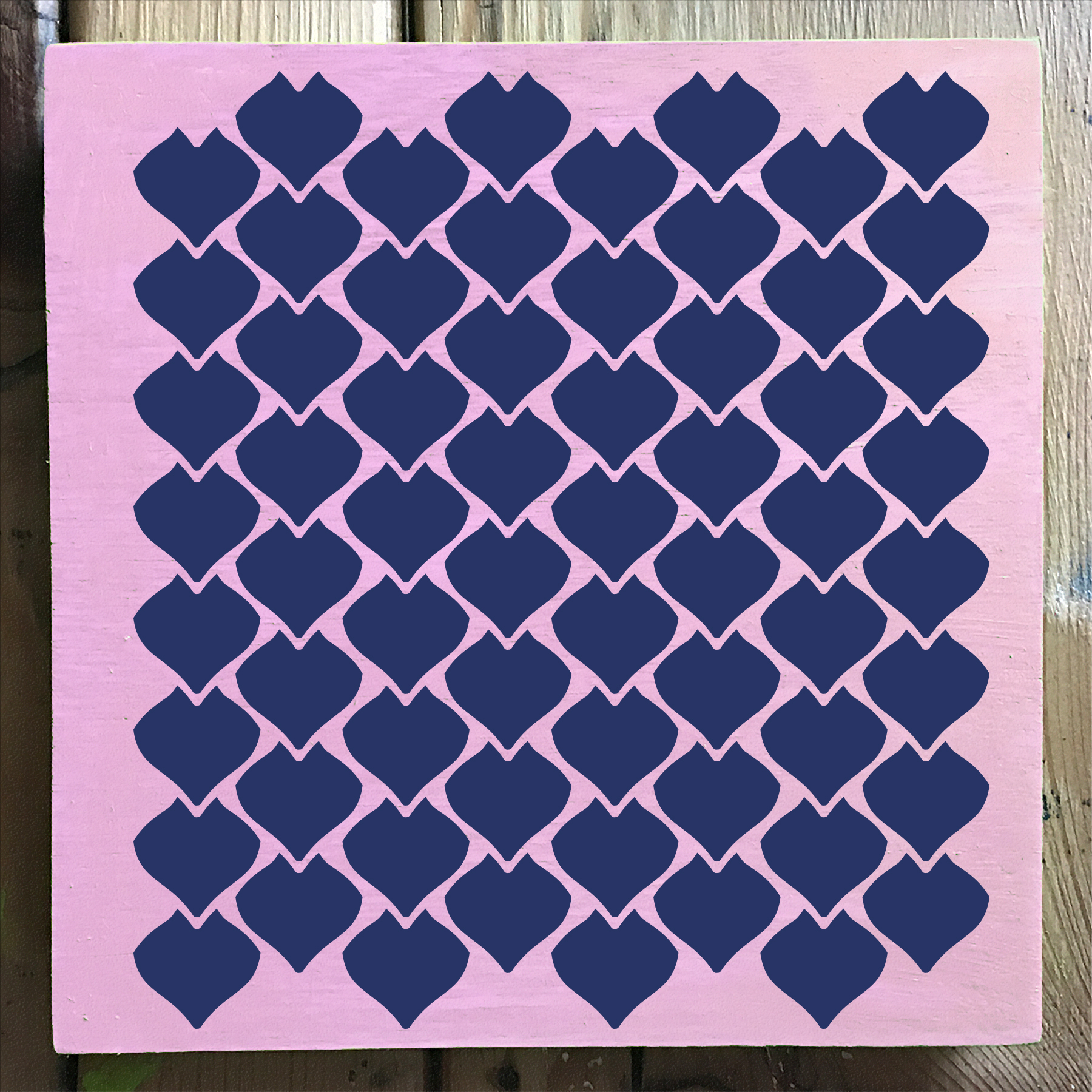 dragon scales stencil