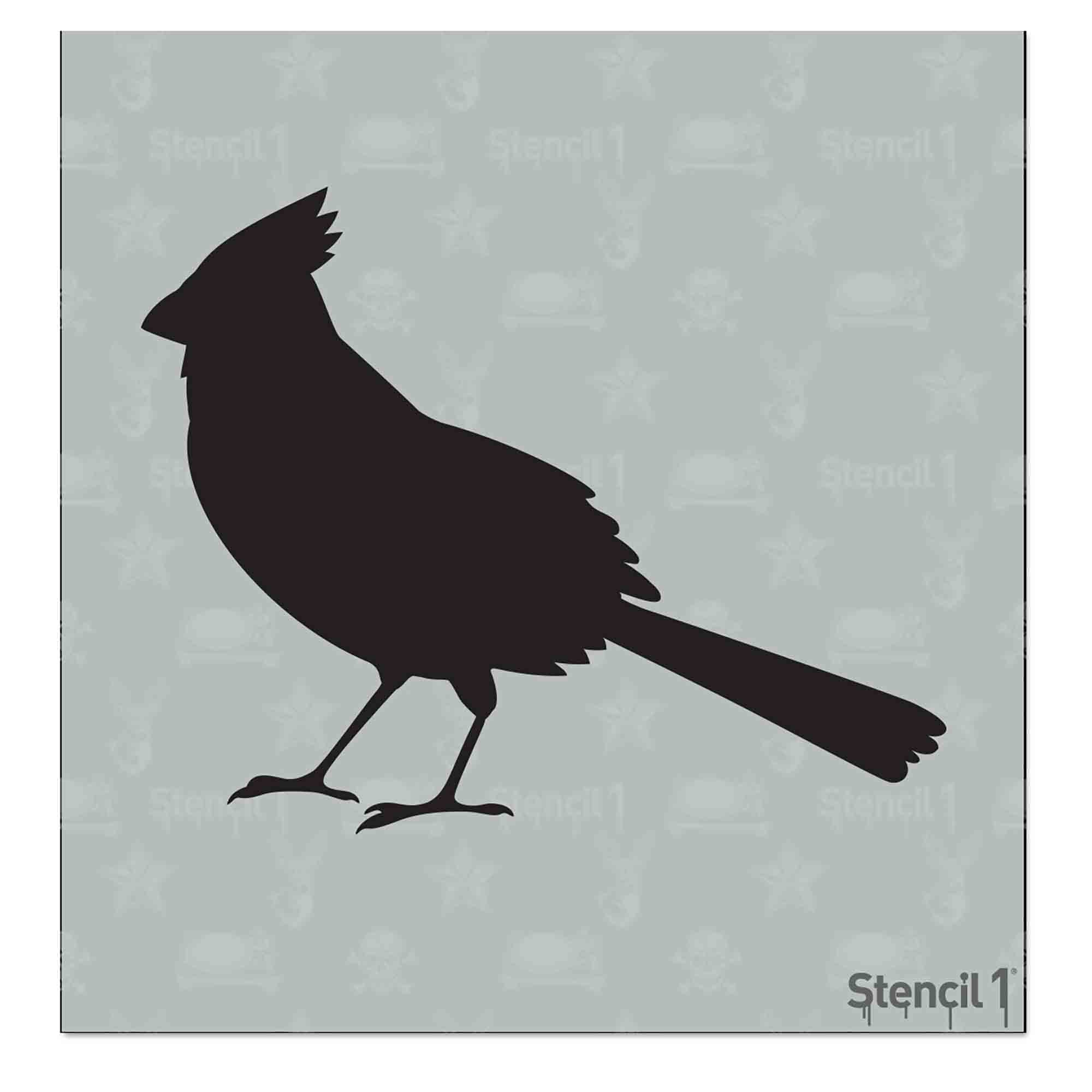 Cardinal Stencil - Small (5.75″x6″)