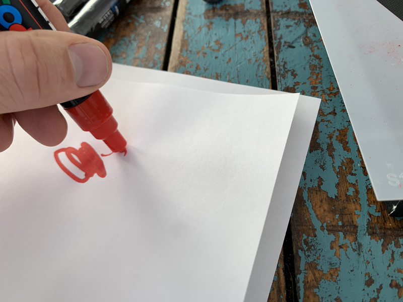 LOVE canvas art with Stencils