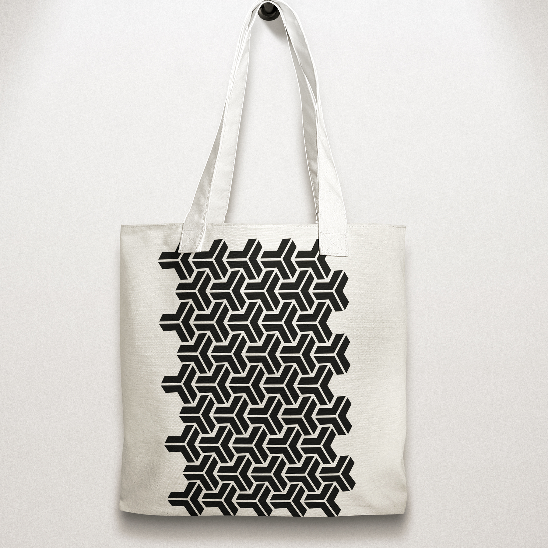 Y Repeat Pattern Stencil Applied