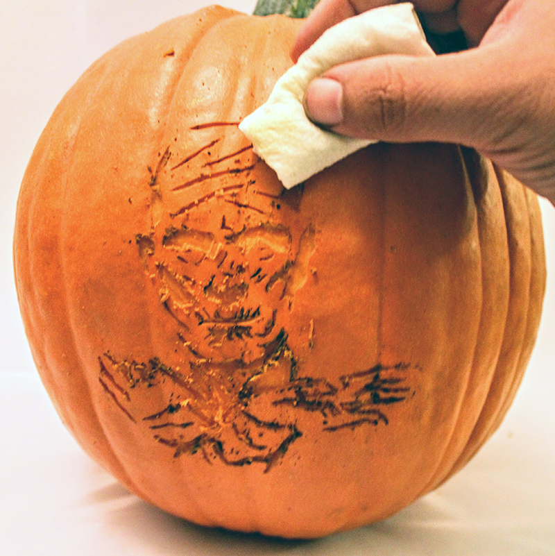 Pumpkin Carving With Stencil1 Stencils And A Dremel Stencil 1