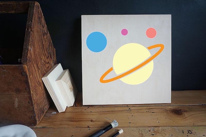Space Theme 4-Pack Stencil Set (4 PC -8.5"x11" each) - Image 9