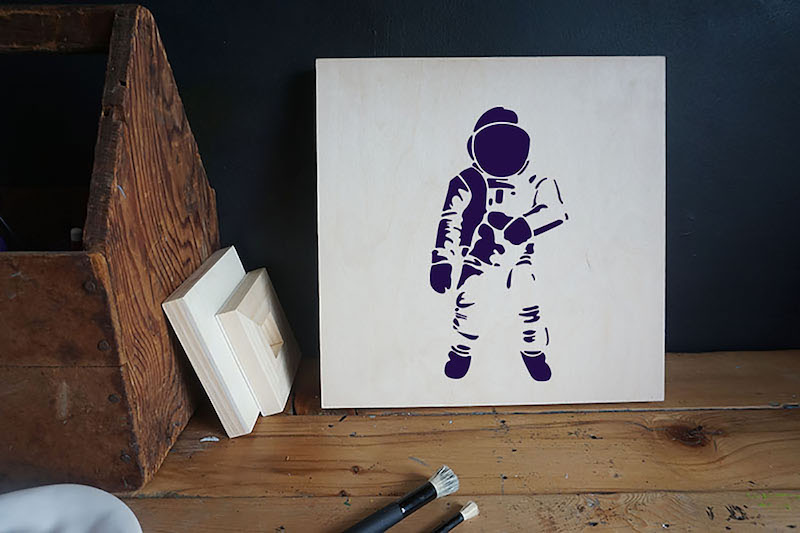 Space Theme 4-Pack Stencil Set (4 PC -8.5"x11" each) - Image 8