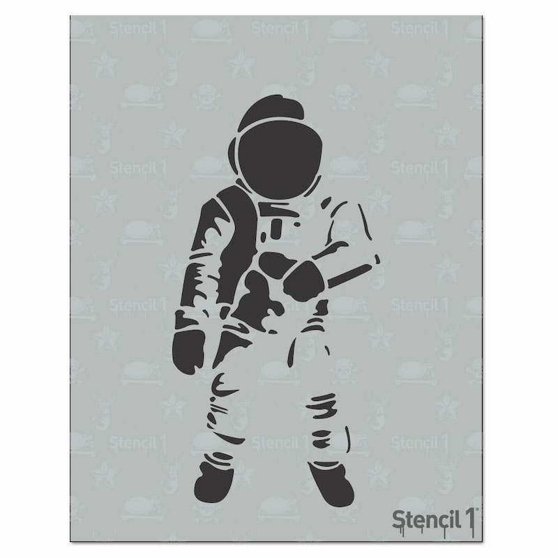 Space Theme 4-Pack Stencil Set (4 PC -8.5"x11" each) - Image 19
