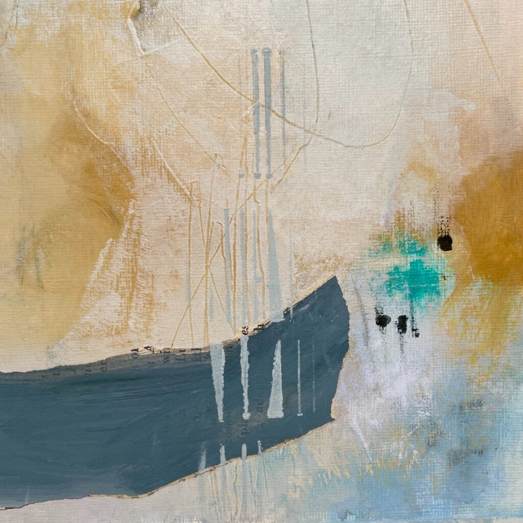 thatched stencil detail