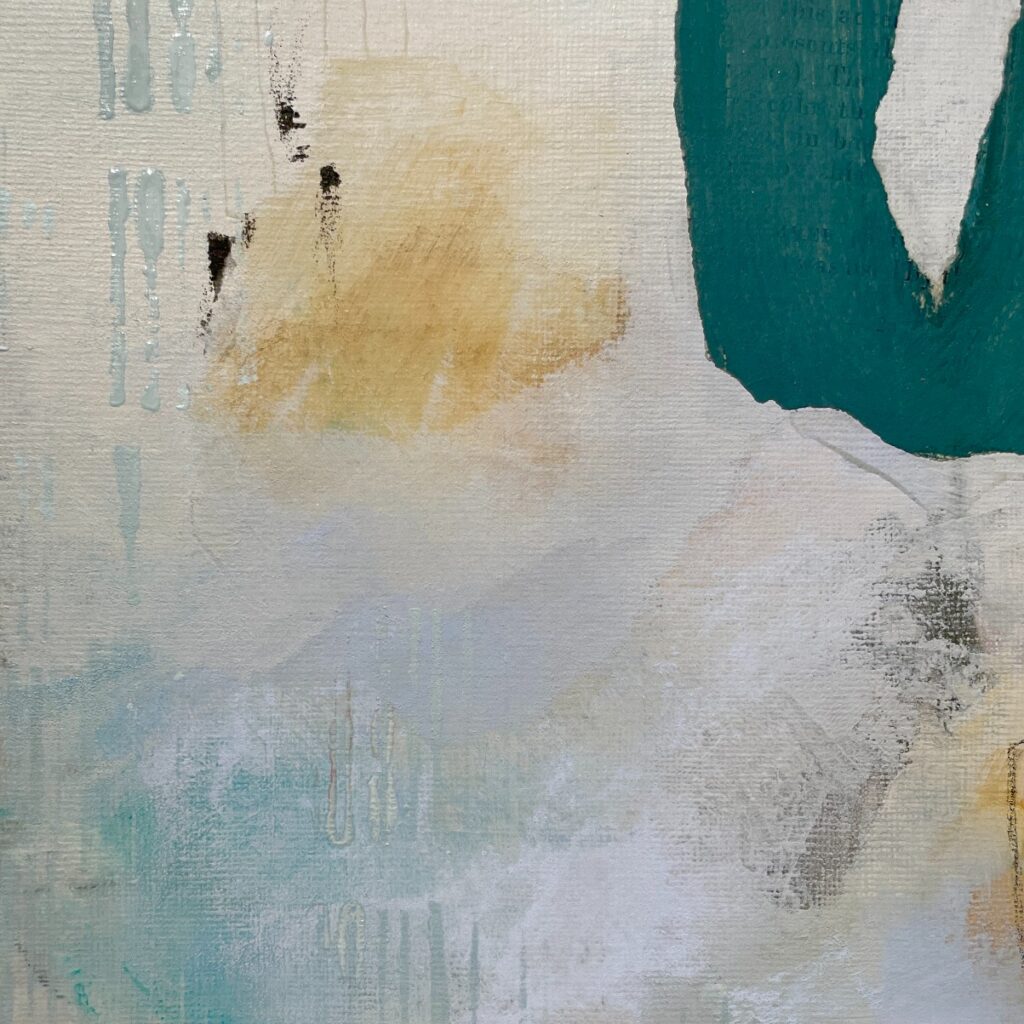 thatched stencil detail