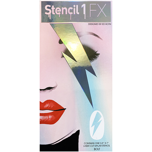 Lightning Bolt Makeup Stencil