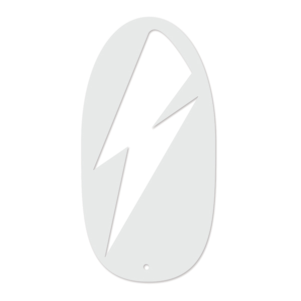 Lightning Bolt Makeup Stencil - Image 3