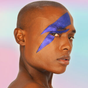Lightning Bolt Makeup Stencil | Stencil 1