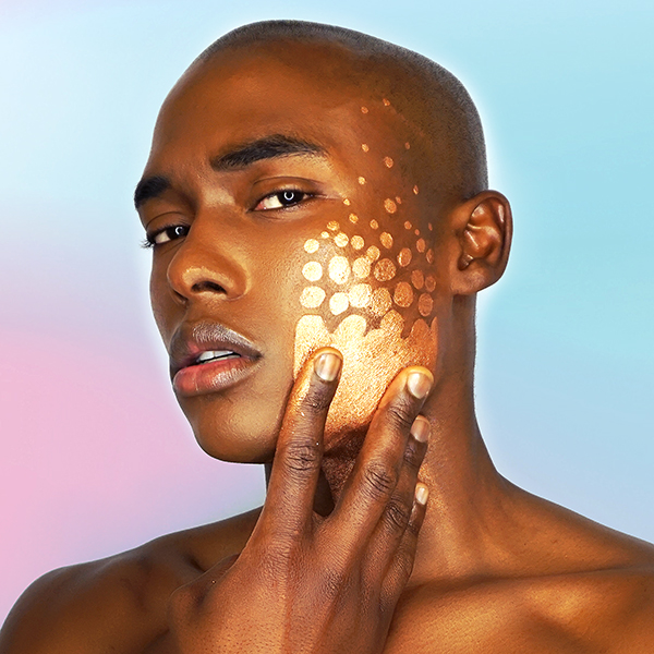 Bubble Up Makeup Stencil - Image 2