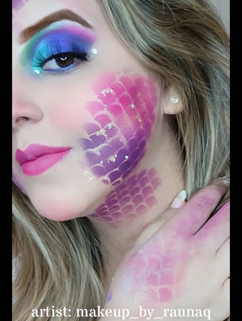 How to Totally Master Instagram's Halloween Mermaid Makeup – SheKnows