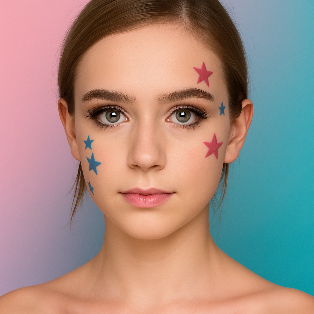 Star Witness Makeup Stencil - Image 2