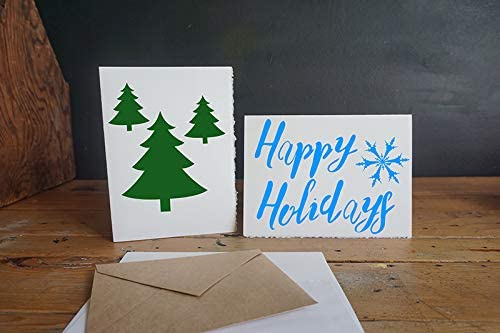 Winter Holiday 5-Pack Stencil Set - Image 8