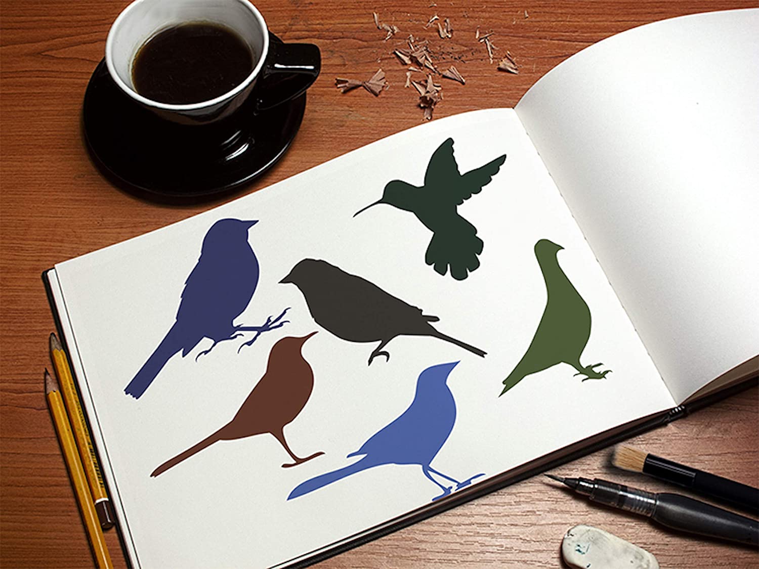 The Ultimate Birds Stencil Bundle - Image 5