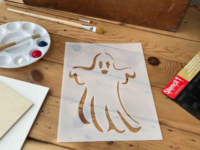 Ghost Stencil (8.5"x11") - Image 3