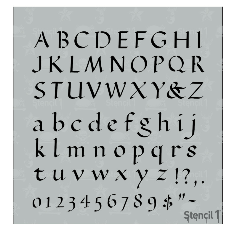 5 Inch Letter Stencil, Large Letter Stencils, Stencils Letters and