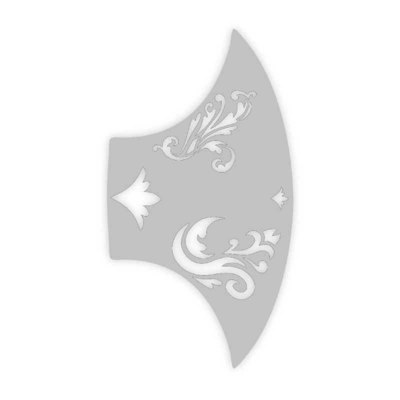 Eye Flourish 1 Makeup Stencil - Image 3