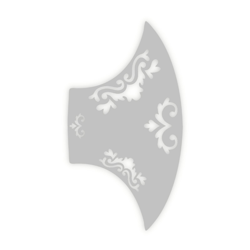 Eye Flourish 3 Makeup Stencil - Image 3