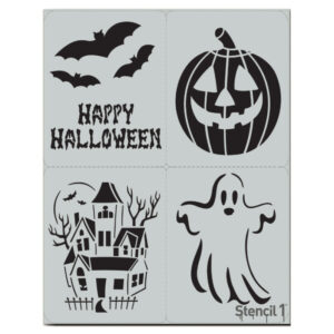 Halloween Stencils 4 Pack v2