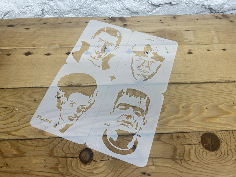 Monsters Stencils 4 Pack - Image 7
