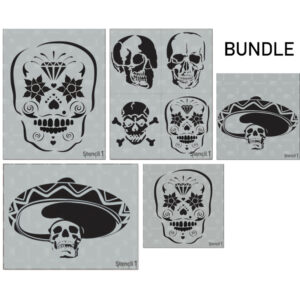 Dia de los Muertos Stencils Bundle