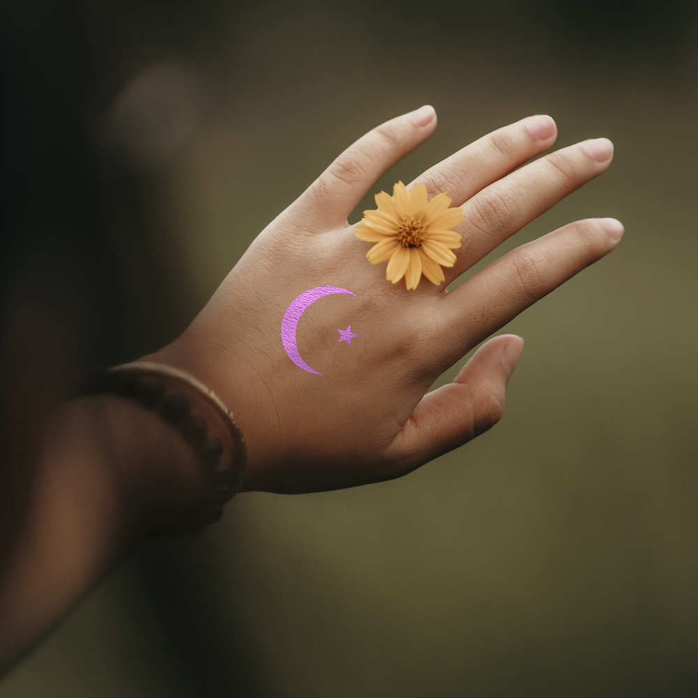 Tattoo Marks Makeup Stencil - Image 4