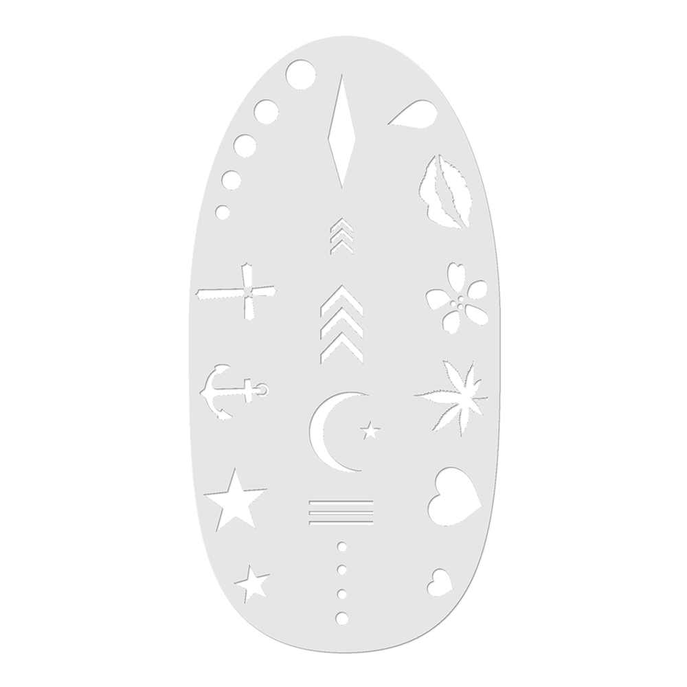 Tattoo Marks Makeup Stencil - Image 3