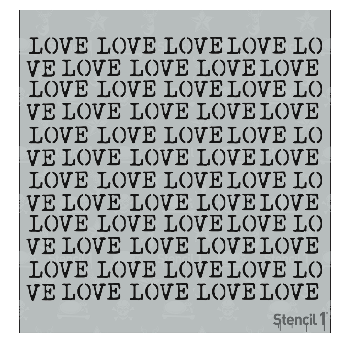Valentine's Stencil 3-Pack