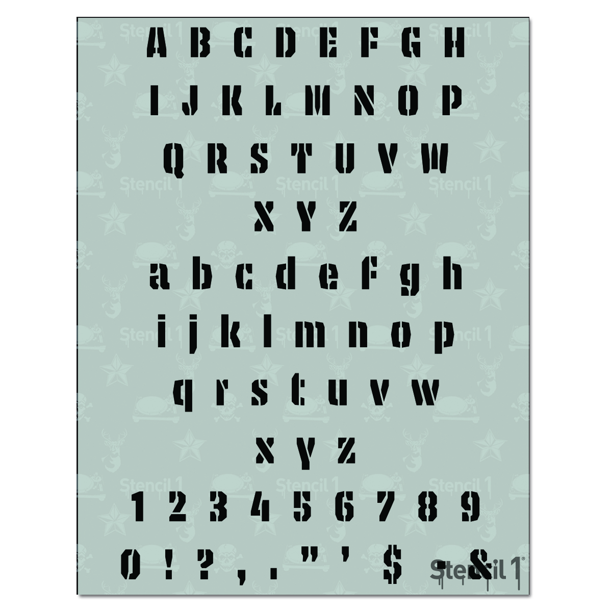 lwtter stencils