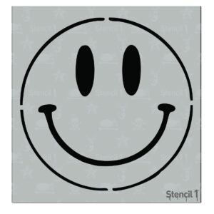 Smiley Face Stencil - Small (5.75" x 6")