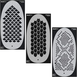 Mermaid Scales + Dragon Scales + Snakeskin