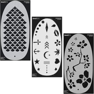 Mermaid Scales + Tattoo Marks + Cherry Blossom