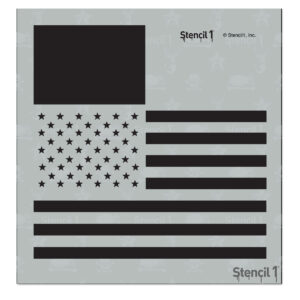 US Flag Stencil - Small (5.75" x 6")