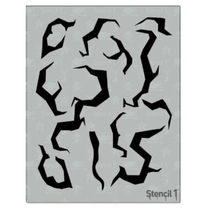 Kpop Demon Hunters Pattern Stencil - (8.5" x 11")