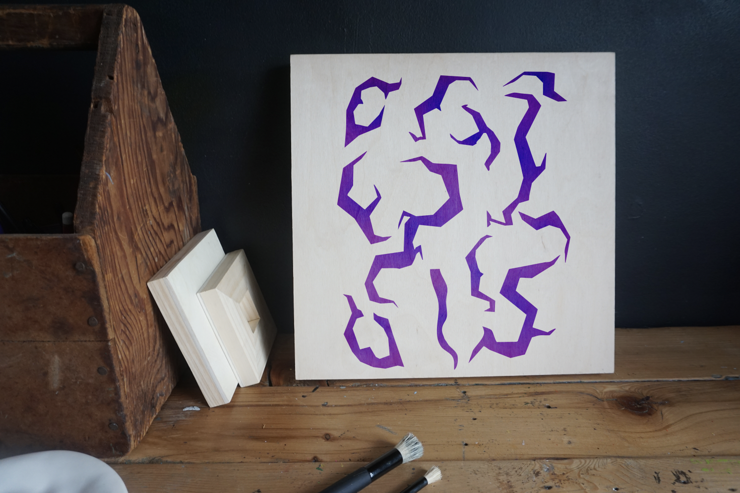 Kpop Demon Hunters Pattern Stencil - (8.5" x 11") - Image 2