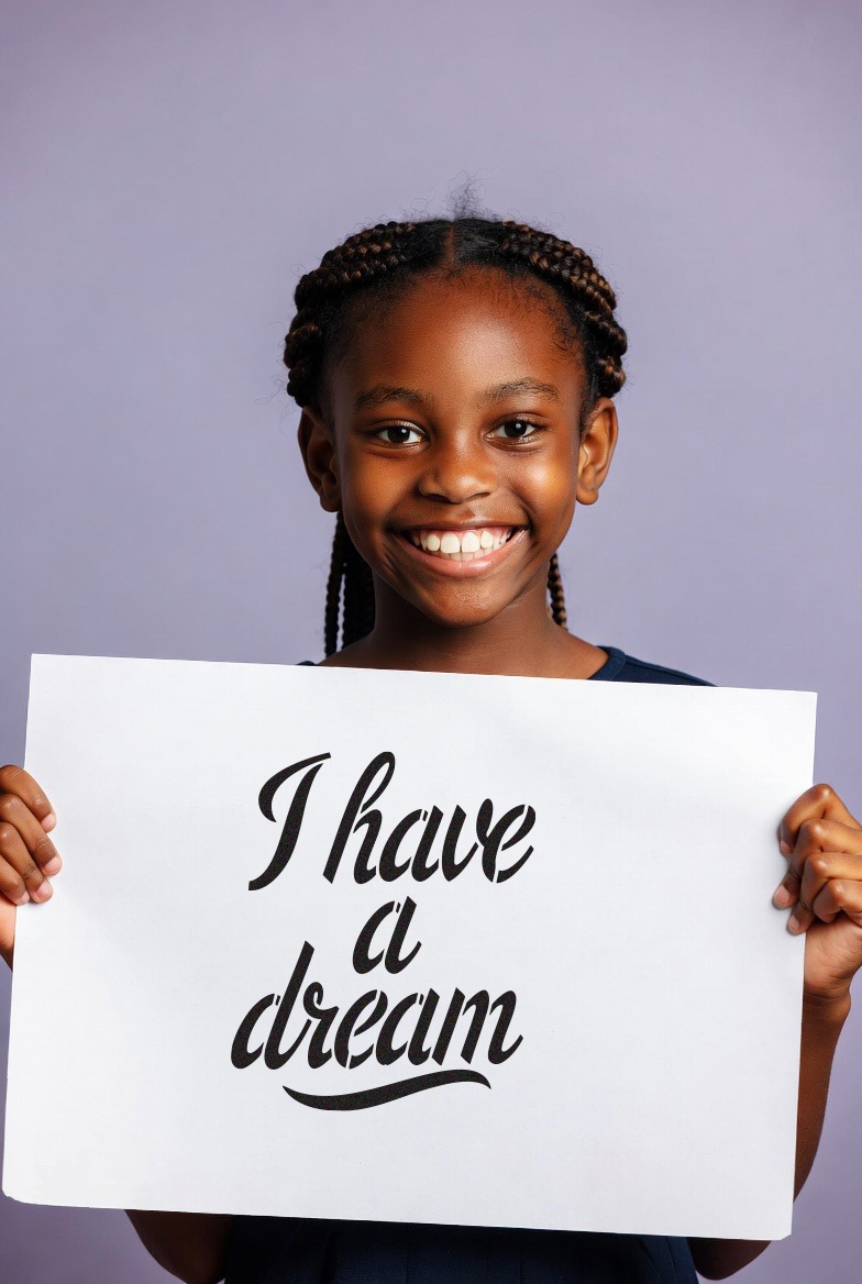 MLK I have a Dream Stencil 2 pack (8.5" x 11") - Image 6