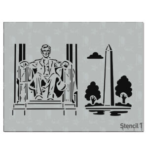 Lincoln Washington Memorials (8.5″ x 11″)