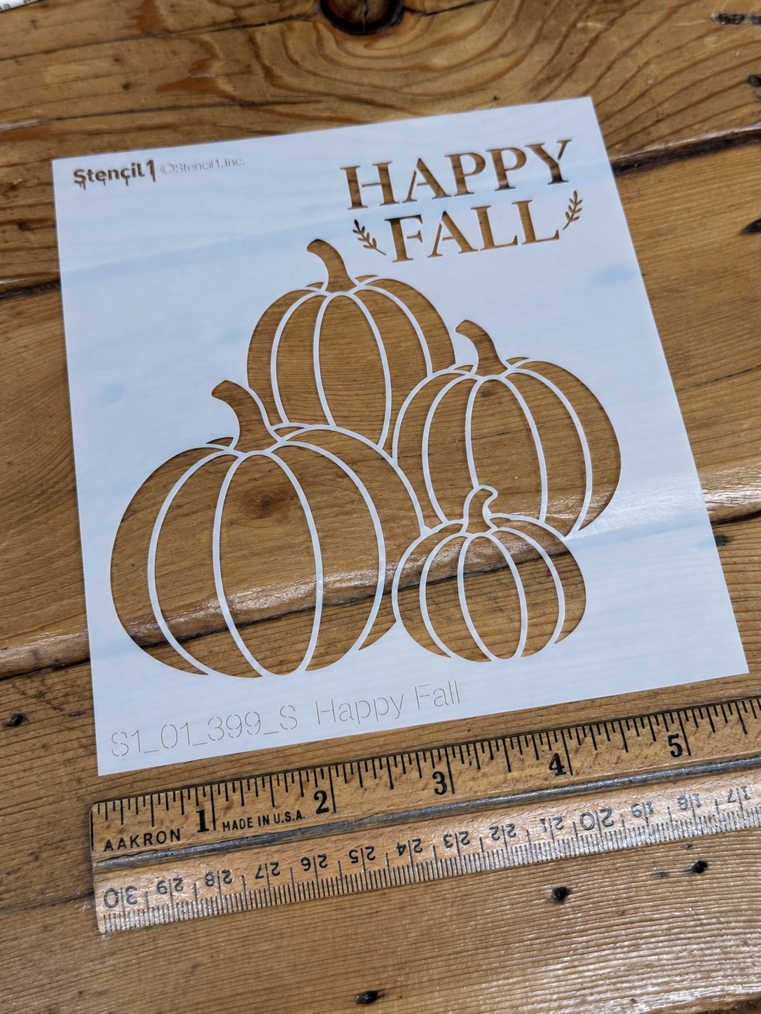 Happy Fall - Small (5.75" x 6") - Image 4